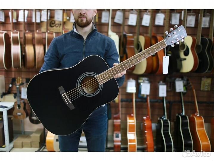 Parkwood W81E-wbag-BKS электроакустическая гитара