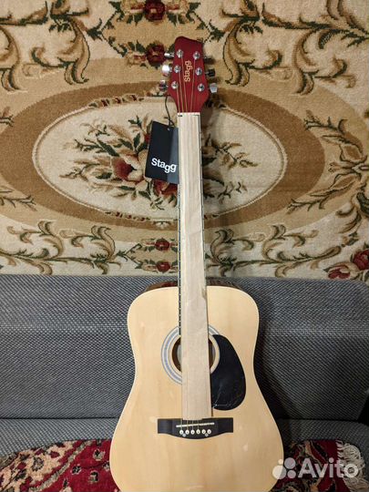 Акустическая гитара stagg SA20D 3/4 новая