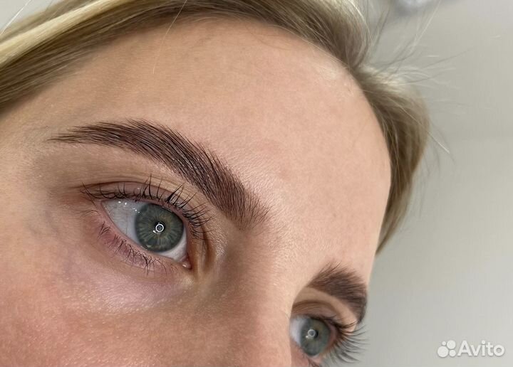 Оформление бровей,окрашивание,ламинирование