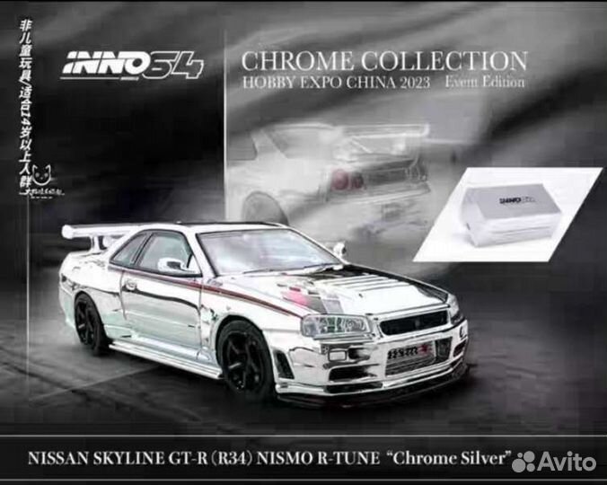 Nissan GT-R 34 Inno, Hobby Expo China. В пути
