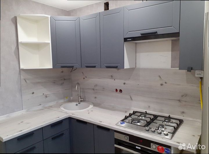 Кухонный гарнитур прямой модульный новый