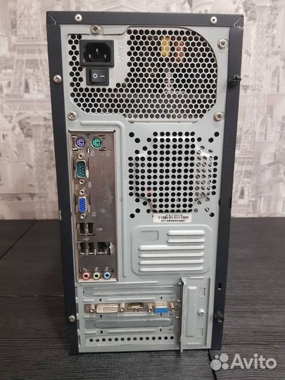 Системный блок E7500 4DDR3 GT610 1G 120SSD 500HDD