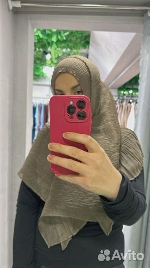 Шарф женский гофре