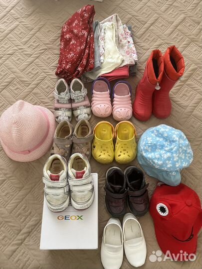 Детские вещи пакетом,размер обуви 23-24