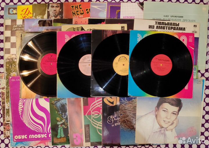 Виниловые пластинки, описание