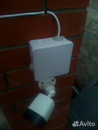 Установка видеонаблюдения