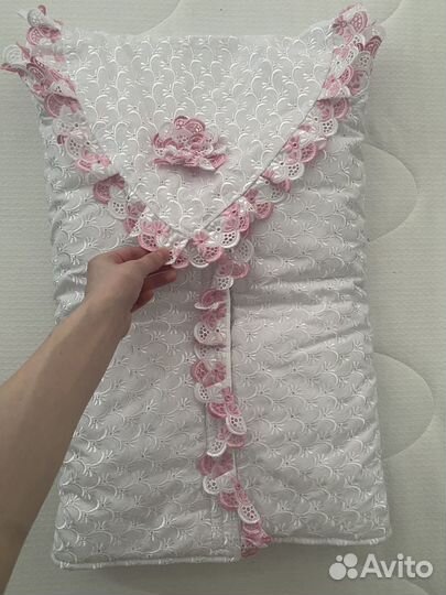 Конверт на выписку летний новый