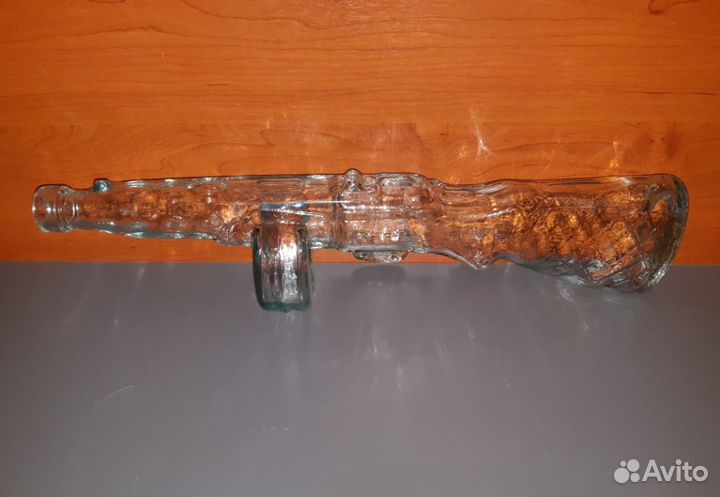 Бутылка стеклянная. Пистолет Пулемёт Шпагина. ппш