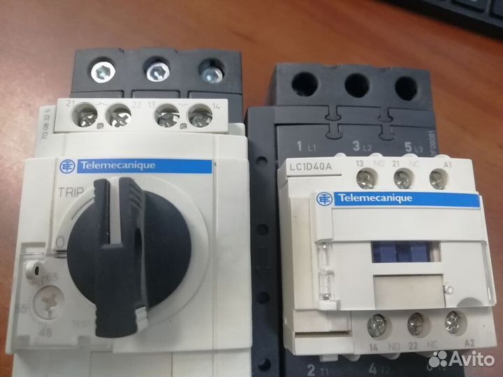 Контактор everlink 40A катушка 220В AC (LC1D40AM7)