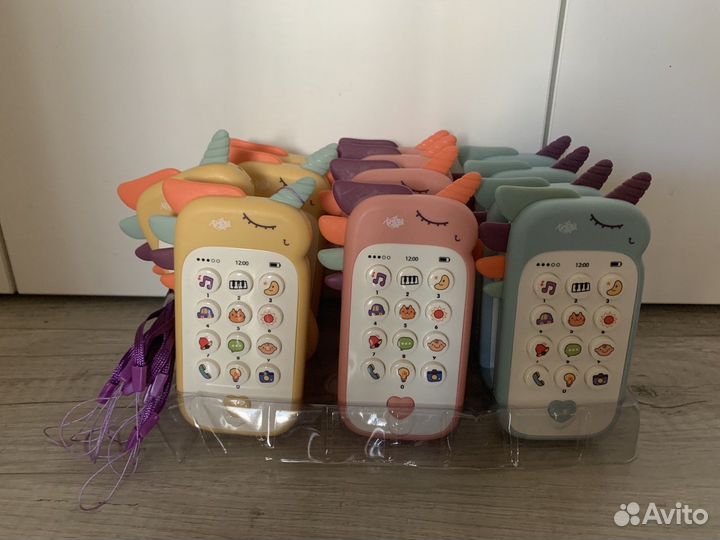 Музыкальный детский телефон