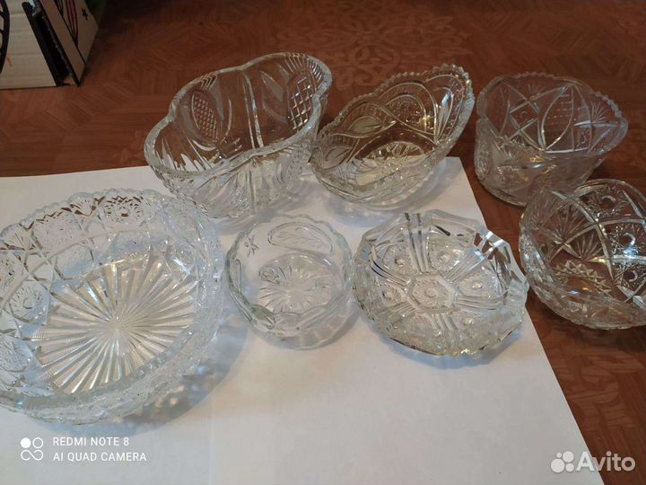 Ваза хрустальная СССР