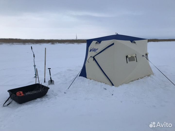 Зимняя палатка Polar bird 3t Long+эва пол