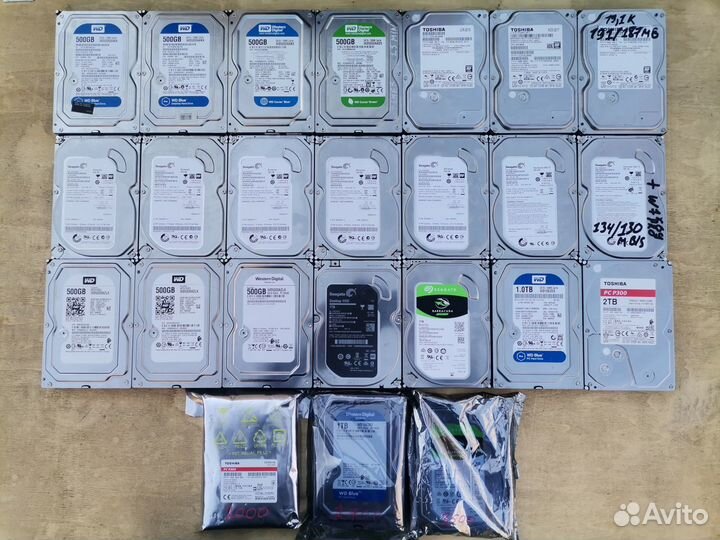 HDD/SSD+настроенная Windows+Office жесткий диск