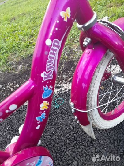 Детский велосипед четырехколесный
