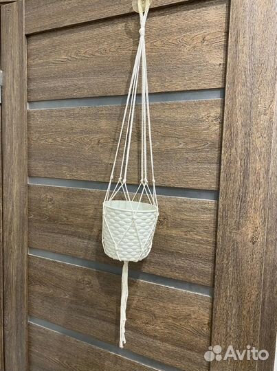 Кашпо макраме