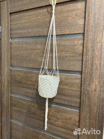 Кашпо макраме