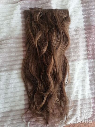 Продам волосы на заколках натуральные