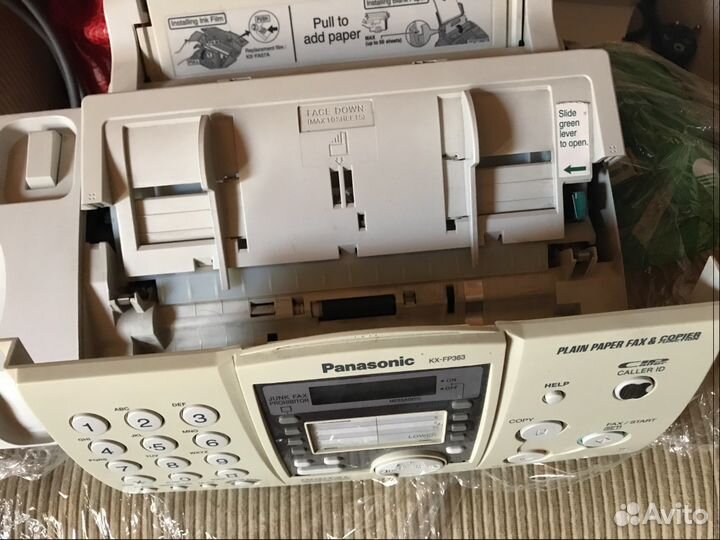 Факс panasonic KX-FP363