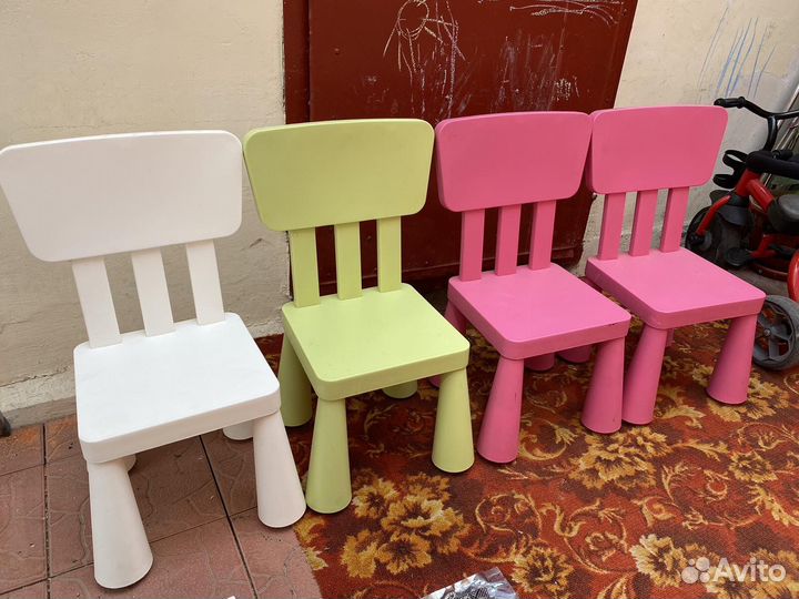 Детский стул IKEA маммут