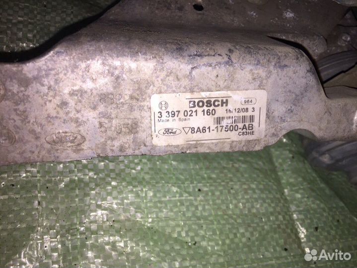 Трапеция стеклоочистителей Ford Fiesta MK6 с 2008г