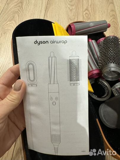 Стайлер dyson коробка с насадками оригинал