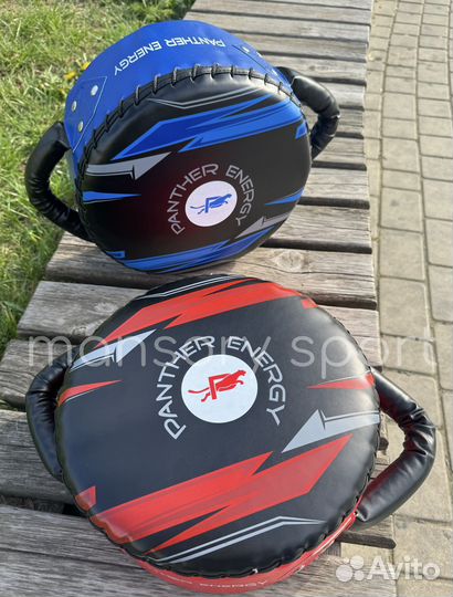 Тренерская подушка Макивара Лапы Тай-пэд