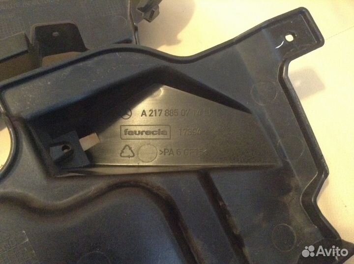 Кронштейн насадки глушителя Mercedes s coupe w217