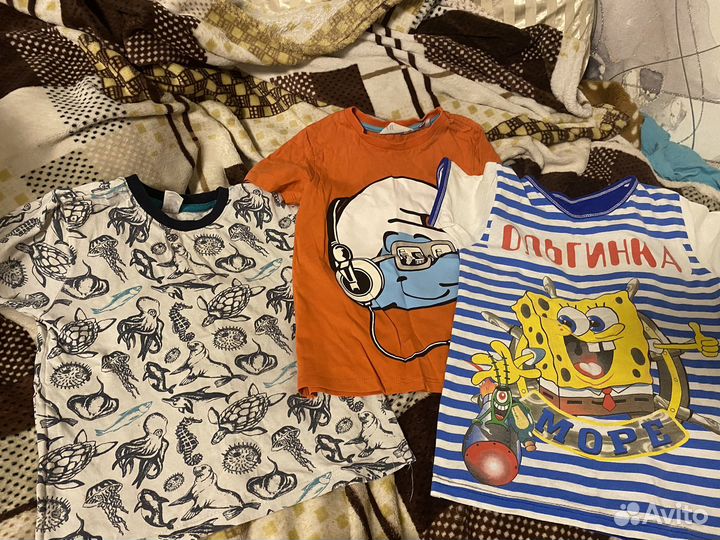 Большой пакет вещей на мальчика 4 5 6 лет