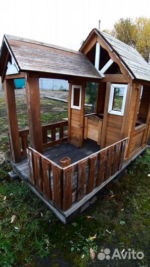 Детский игровой домик уличный бу