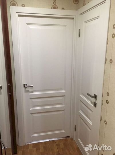 Скрытая дверь под отделку