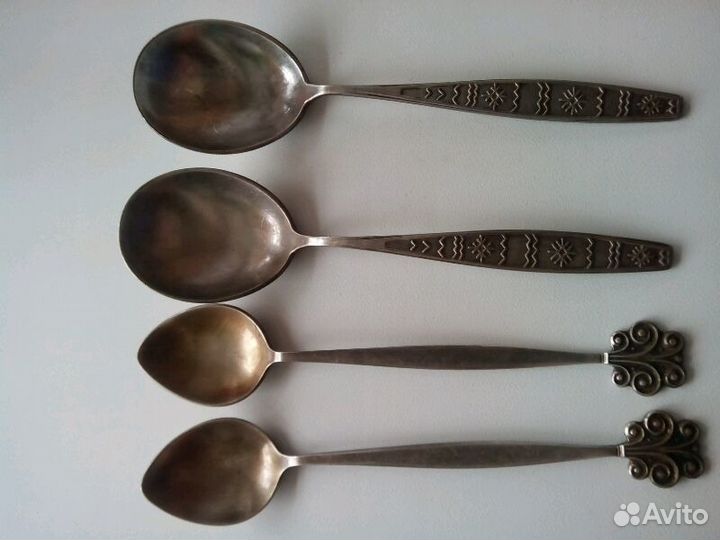 Ложки мельхиоровые. (антиквар)