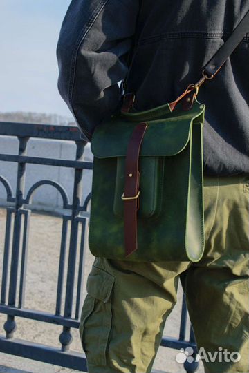 Сумка натуральная кожа