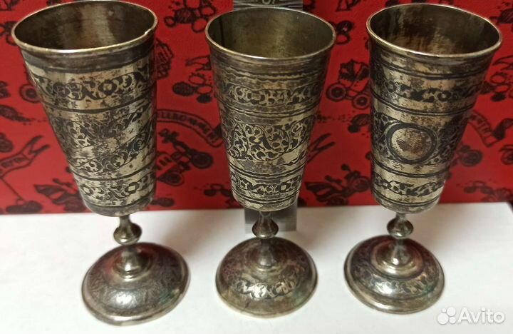 Рюмка серебро СССР 875 пробы