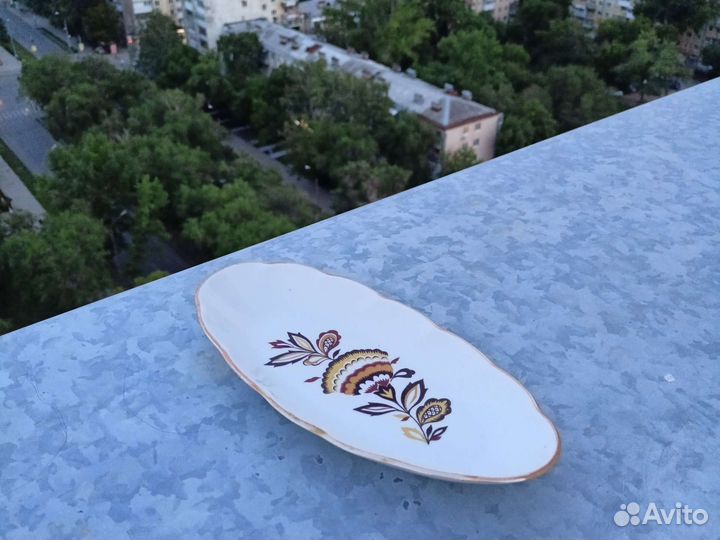 Селедочница фарфор СССР