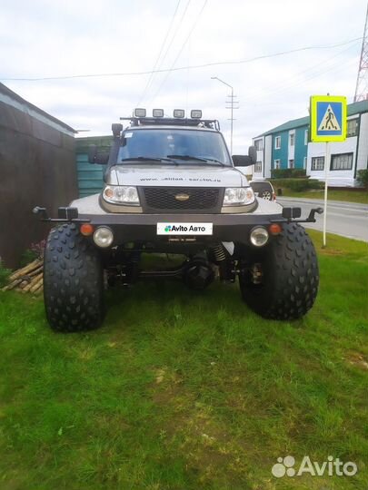 УАЗ Patriot 2.3 МТ, 2011, 37 800 км