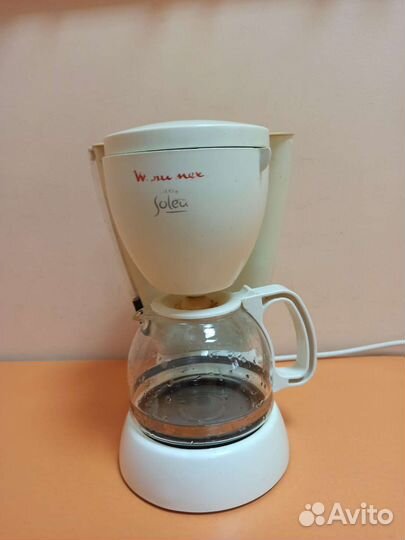 Кофеварка капельная moulinex