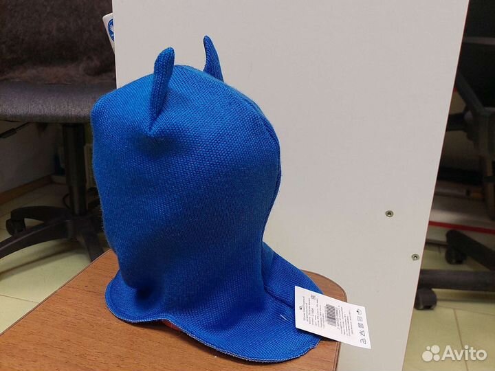 Шапка шлем для мальчика 48 50