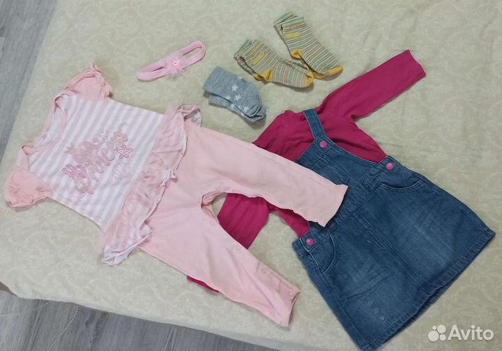 Вещи на девочку 80 пакетом