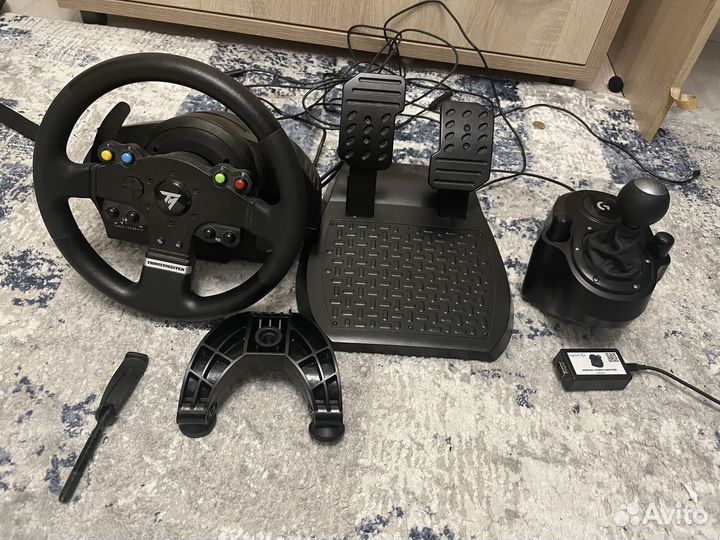Игровой руль thrustmaster tmx