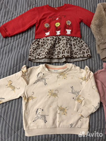 Детские вещи пакетом на девочку 80 92