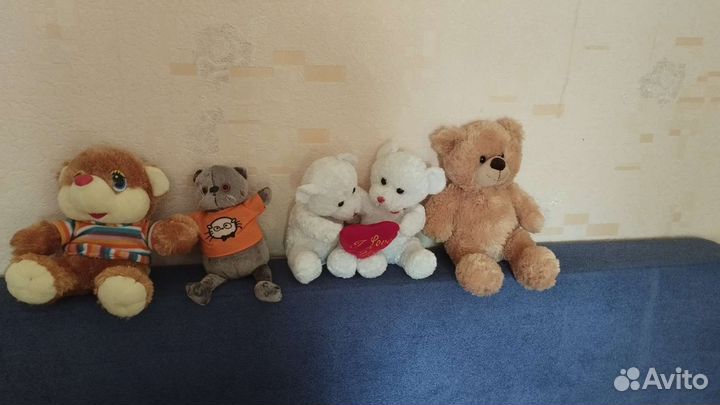Плюшевый медведь Б/У