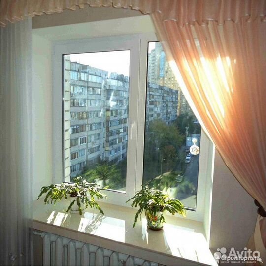 Окна пластиковые с монтажом
