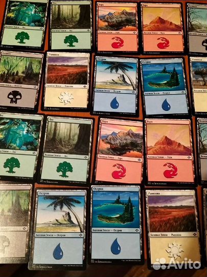 Фойловые земли mtg 20 шт
