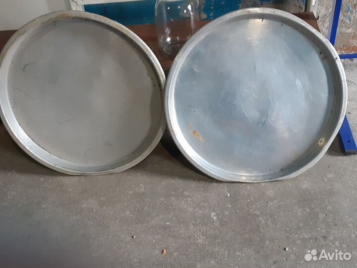 Тарелки алюминиевые