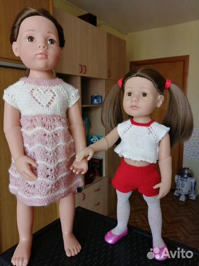 Кукла Gotz 36 см(Ella Rabbit) +фирменные кроссовки