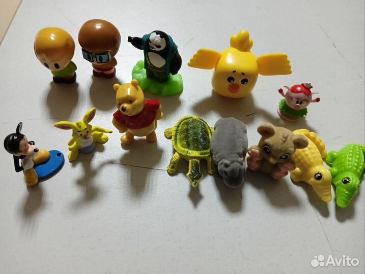 Игрушки из киндер сюрприза