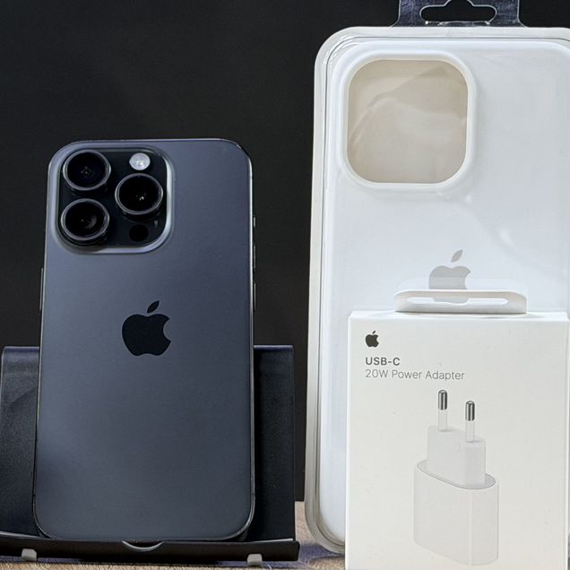 iPhone 15 Pro, 256 ГБ, SIM + eSIM
