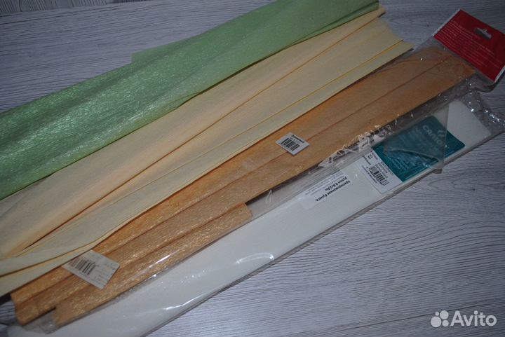 Крепированная бумага