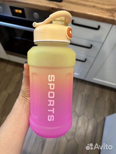 Бутылка для воды. Спортивная. Новая. 1,3 л