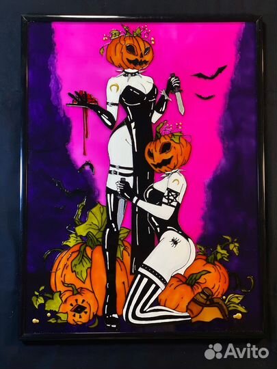 Готический витраж